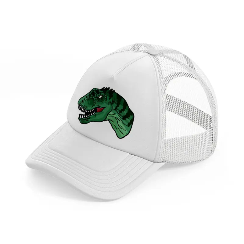 tyrannosaurus-rex-white-trucker-hat