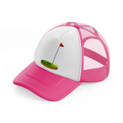 hole-neon-pink-trucker-hat