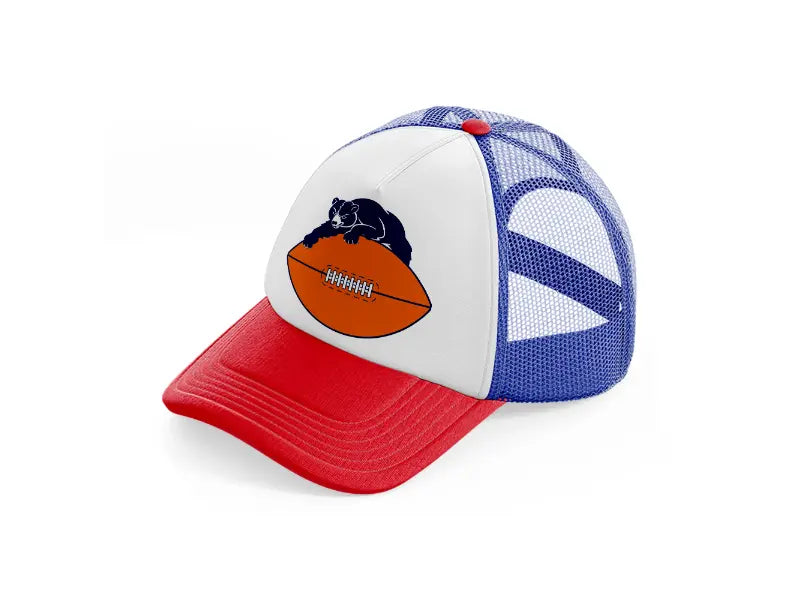 chicago bears ball-multicolor-trucker-hat
