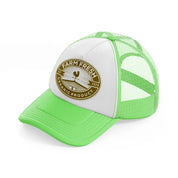 farm fresh organic product-lime-green-trucker-hat
