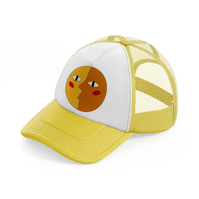 groovy elements-41-yellow-trucker-hat