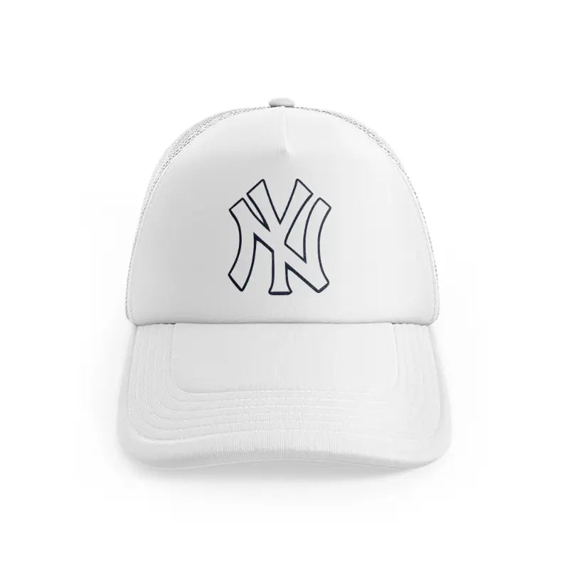 Newyork Yankees White Emblemwhitefront-view