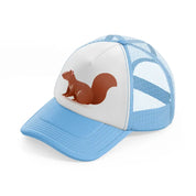 048-squirrel-sky-blue-trucker-hat