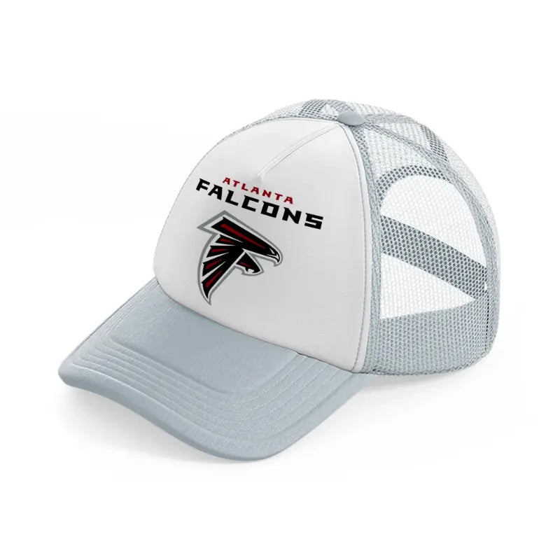 atlanta falcons fan-grey-trucker-hat