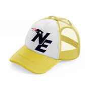 ne patriots-yellow-trucker-hat