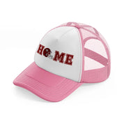 49ers home-pink-and-white-trucker-hat
