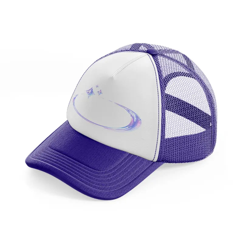 crystal oval-purple-trucker-hat