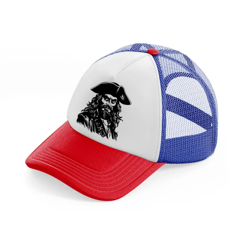 captain pirates-multicolor-trucker-hat