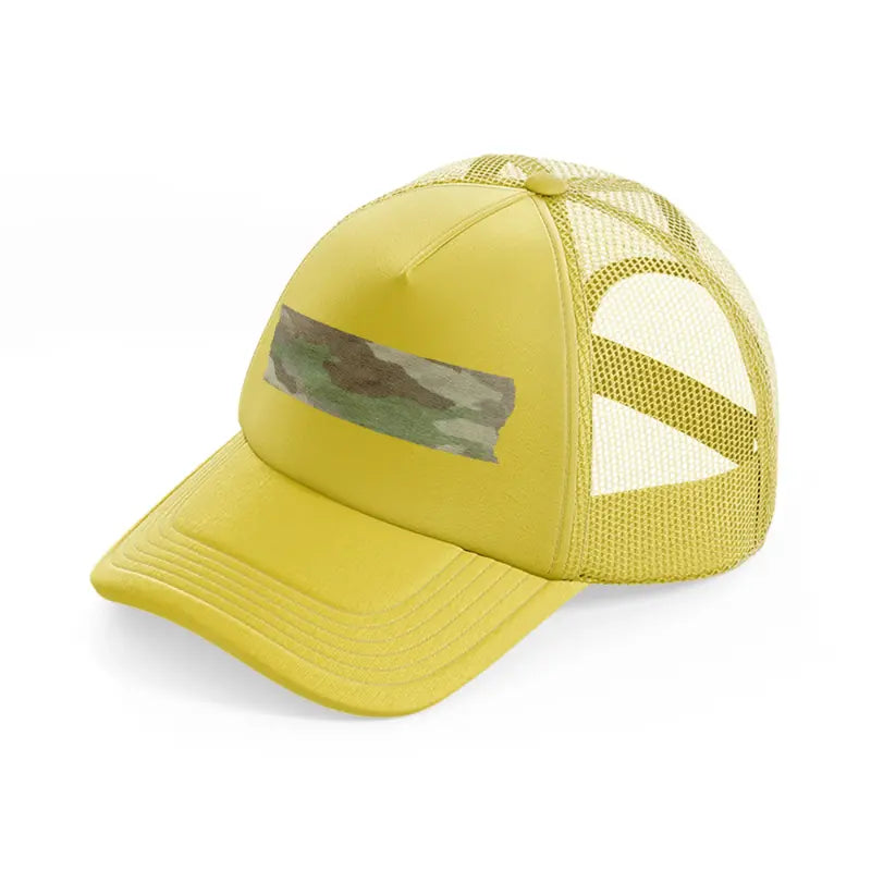 camo washed-gold-trucker-hat