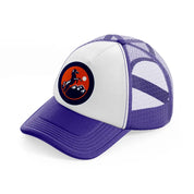 denver broncos badge-purple-trucker-hat