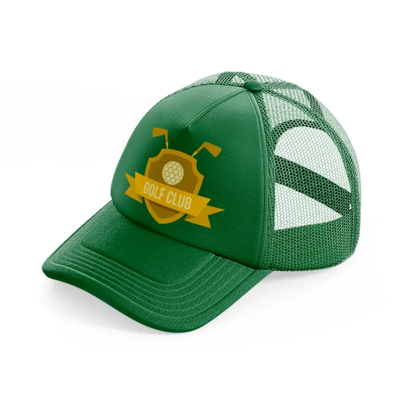 golf club golden-green-trucker-hat