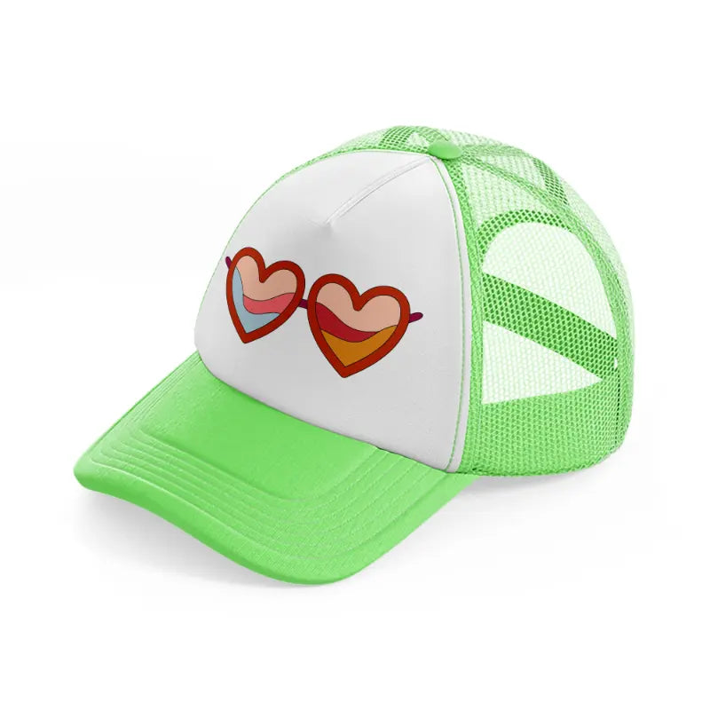 groovy elements-17-lime-green-trucker-hat