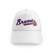 Braves Logowhitefront view