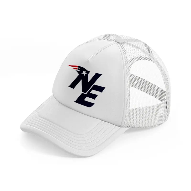 ne patriots-white-trucker-hat