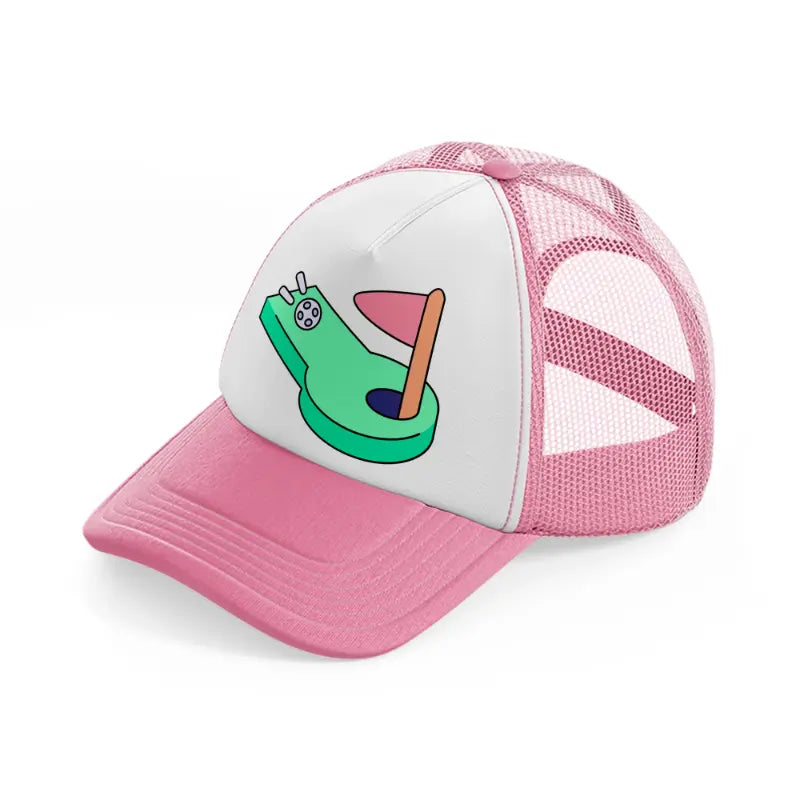 Pink - White