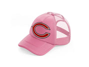 c from chicago bears-pink-trucker-hat
