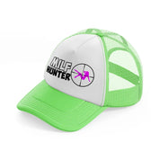 Milf Hunter lime-green Trucker Hat