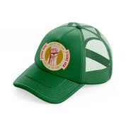 strong heart strong arm-green-trucker-hat