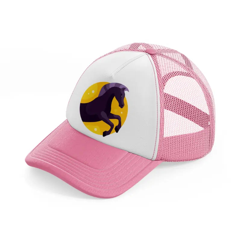 chinese-zodiac (10)-pink-and-white-trucker-hat