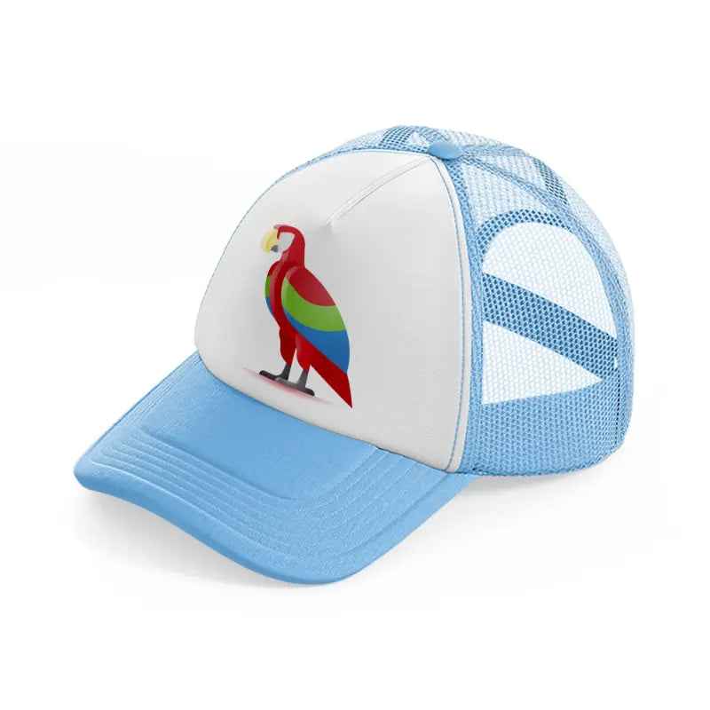031-parrot-sky-blue-trucker-hat