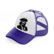captain image-purple-trucker-hat
