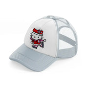 hello kitty skate grey trucker hat