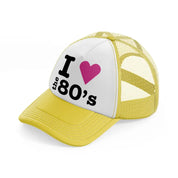 80s megabundle 35 yellow trucker hat