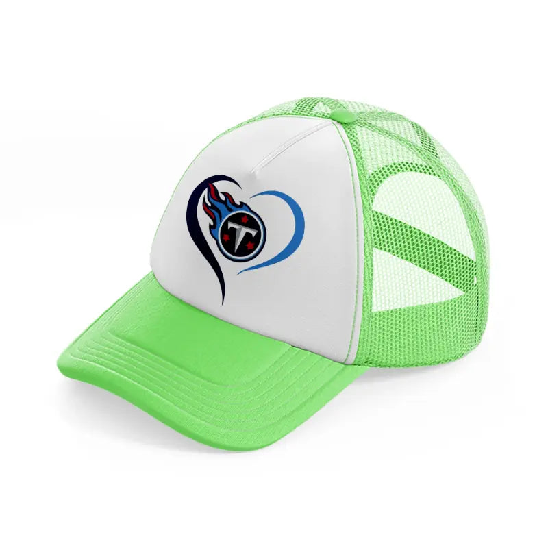 tennessee titans lover-lime-green-trucker-hat