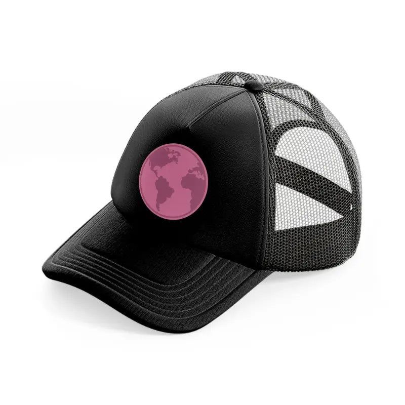 icon26 black trucker hat