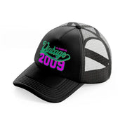 classical vintage 2009-black-trucker-hat