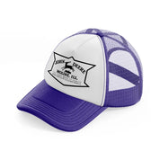 john deere miline, ill. the trade mark of quality-purple-trucker-hat