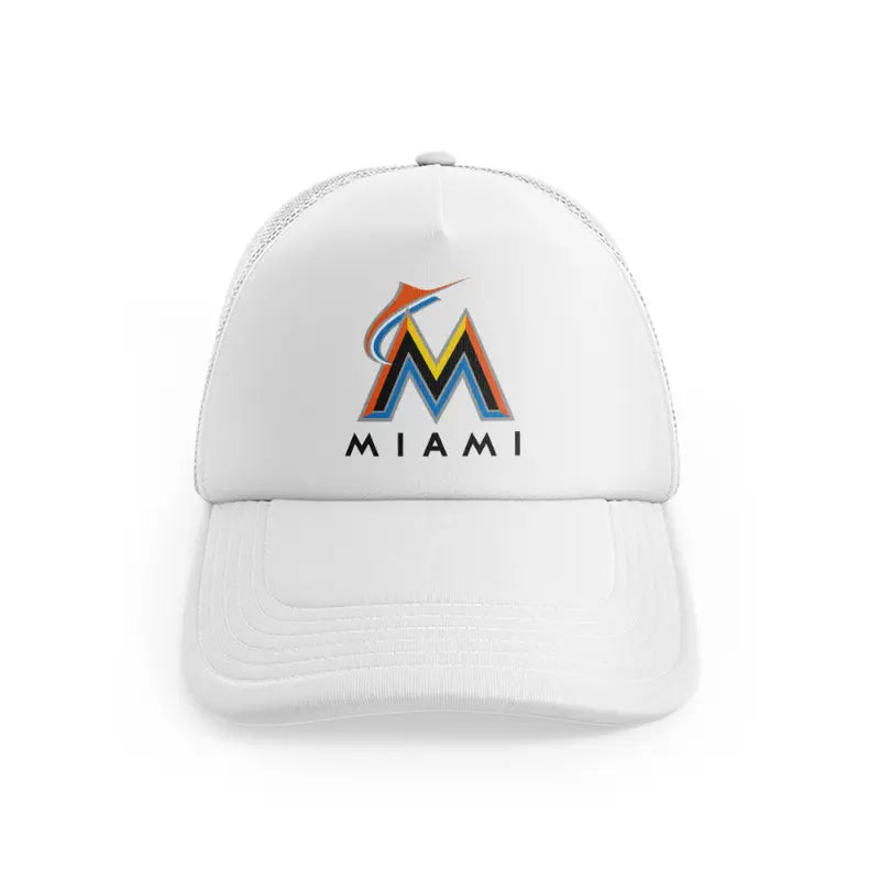 Miami Marlins Logowhitefront-view