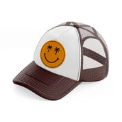 groovy-60s-retro-clipart-transparent-05-brown-trucker-hat