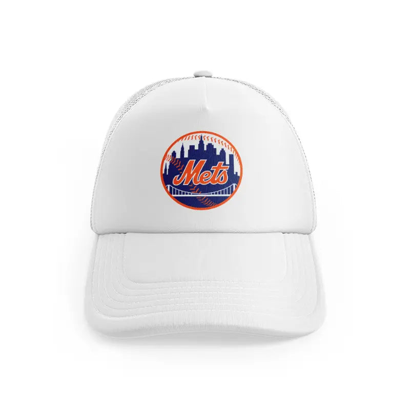 New York Mets Badgewhitefront-view