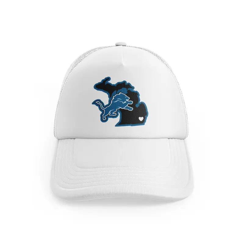 Detroit Lions Supporterwhitefront-view