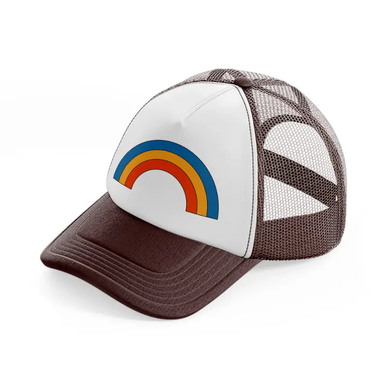 rainbow-brown-trucker-hat