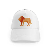 005-lion-white-trucker-hat