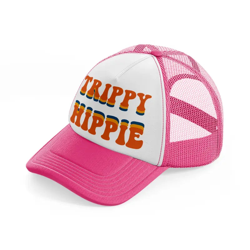 quote 16 neon pink trucker hat