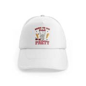 bride or die-white-trucker-hat