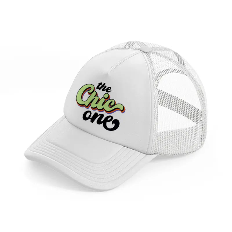 the chic one-white-trucker-hat