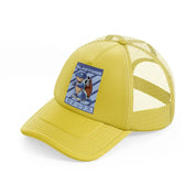 blastoise gold trucker hat