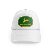 John Deere Green Logowhitefront-view