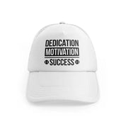 Dedication Motivation Successwhitefront-view