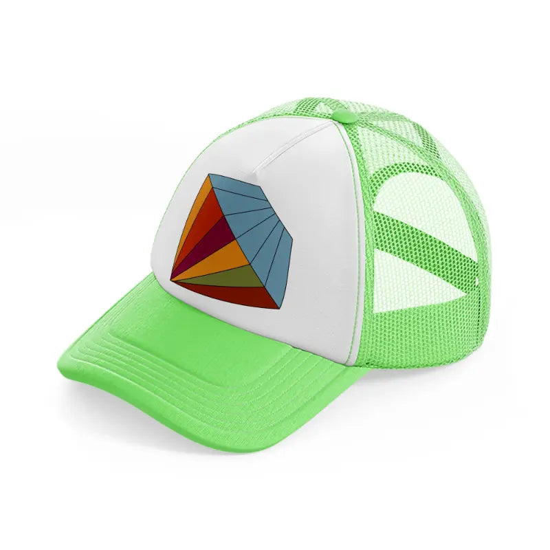 groovy elements-42-lime-green-trucker-hat