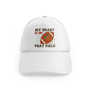 My Heart Is On That Fieldwhitefront-view