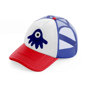 blue monster-multicolor-trucker-hat