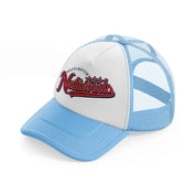 washington nationals-sky-blue-trucker-hat