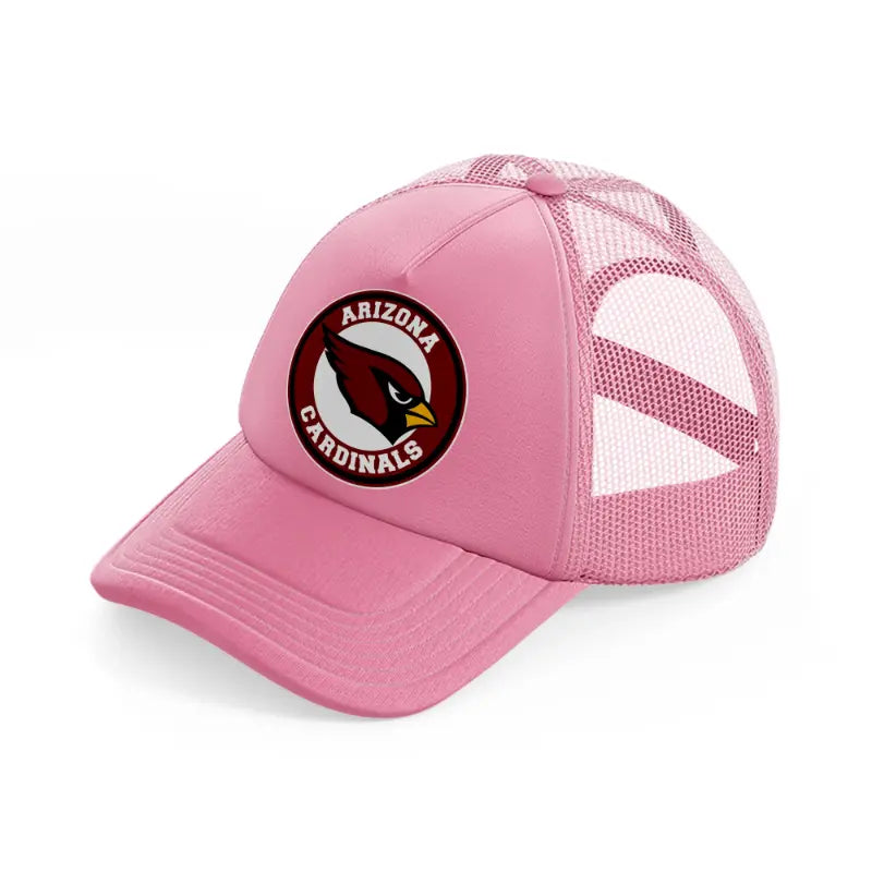 arizona cardinals pink trucker hat