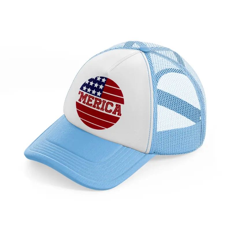 'merica 1-01-sky-blue-trucker-hat