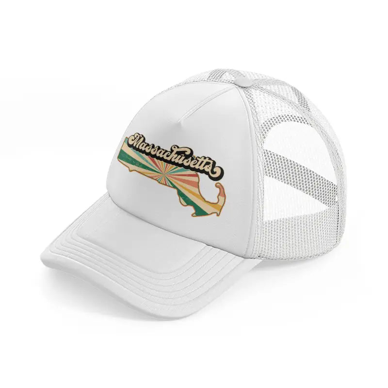 massachusetts-white-trucker-hat
